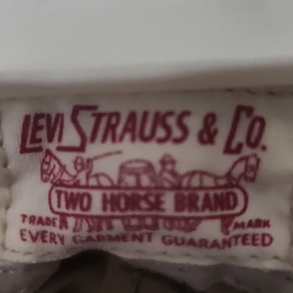 Levi Strauss &‎ Co Mens Khaki Tan Cargo Shorts Ripstop Drawstring Hem Pockets